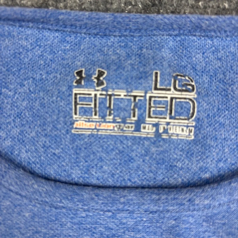 UNDER ARMOUR Women’s Blue long Sleeve Fitted AllweatherGear athletic shirt Large - Picture 3 of 8